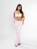 ButterSculpt™ Fold-Over Leggings in Petal