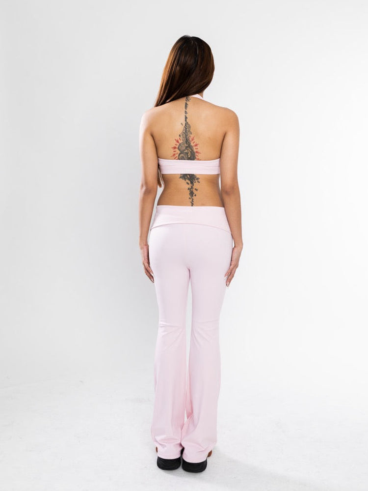ButterSculpt™ Fold-Over Leggings in Petal