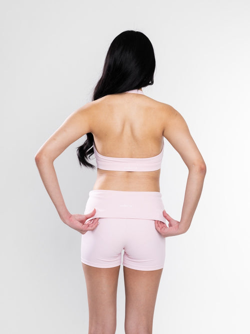 ButterSculpt™ Fold-Over Shorts in Petal