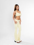ButterSculpt™ Fold-Over Leggings in Daisy