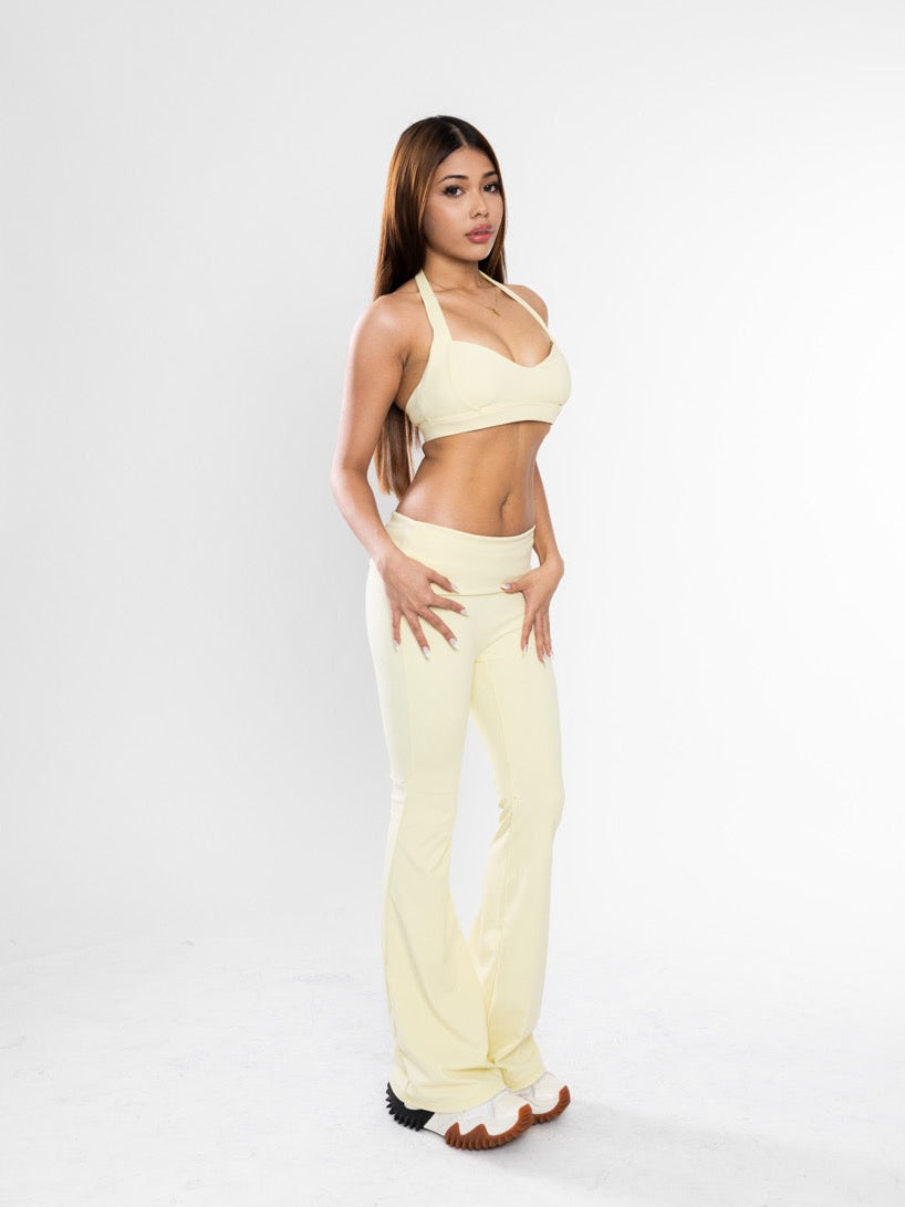 ButterSculpt™ Fold-Over Leggings in Daisy