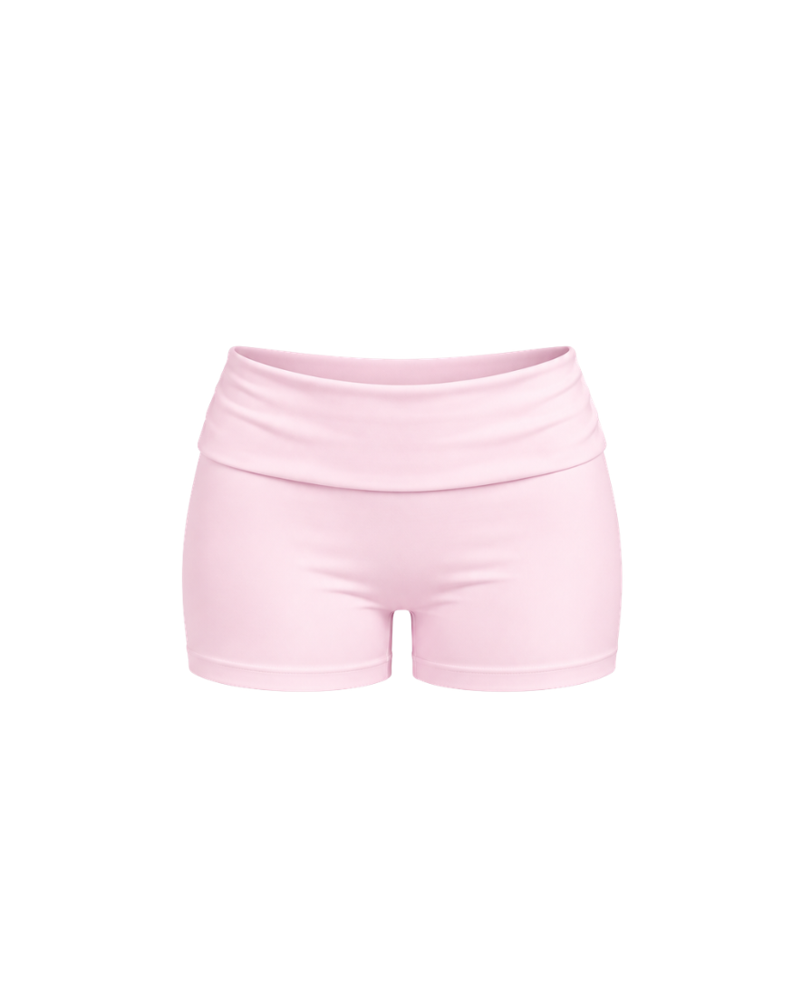 ButterSculpt™ Fold-Over Shorts in Petal