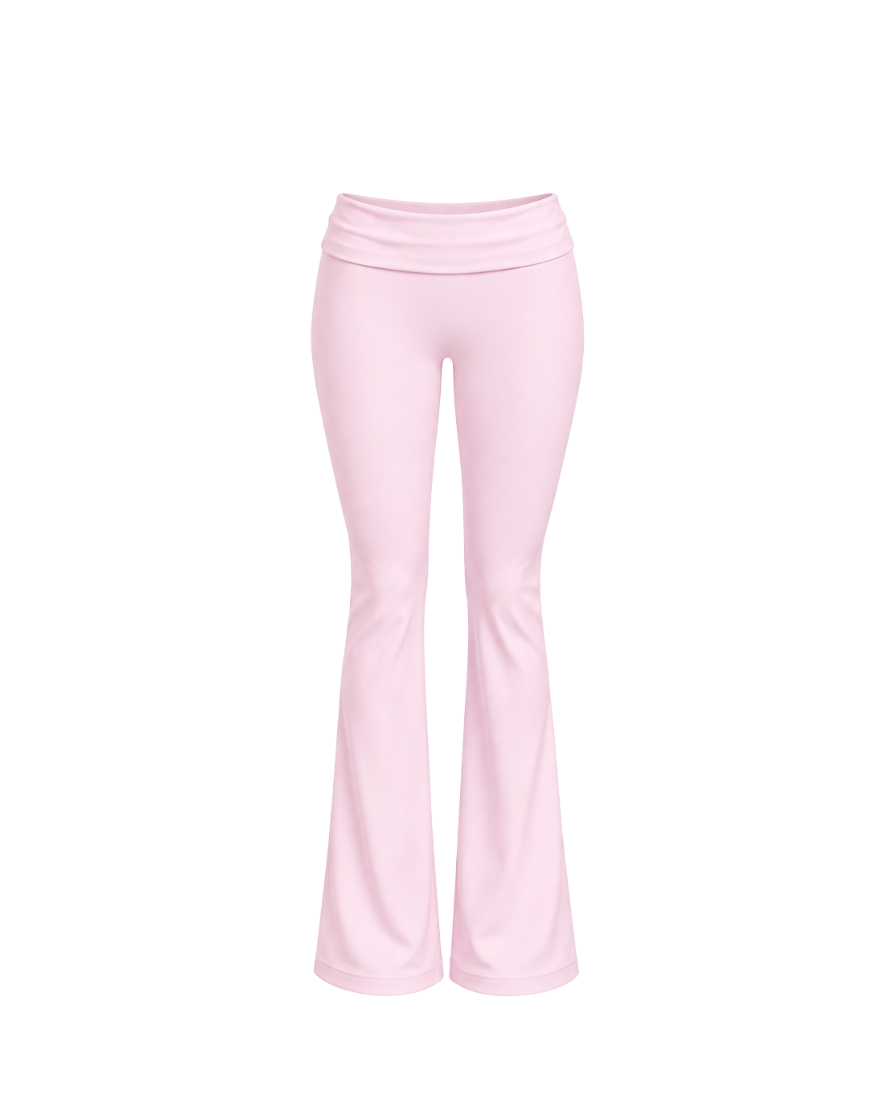 ButterSculpt™ Fold-Over Leggings in Petal