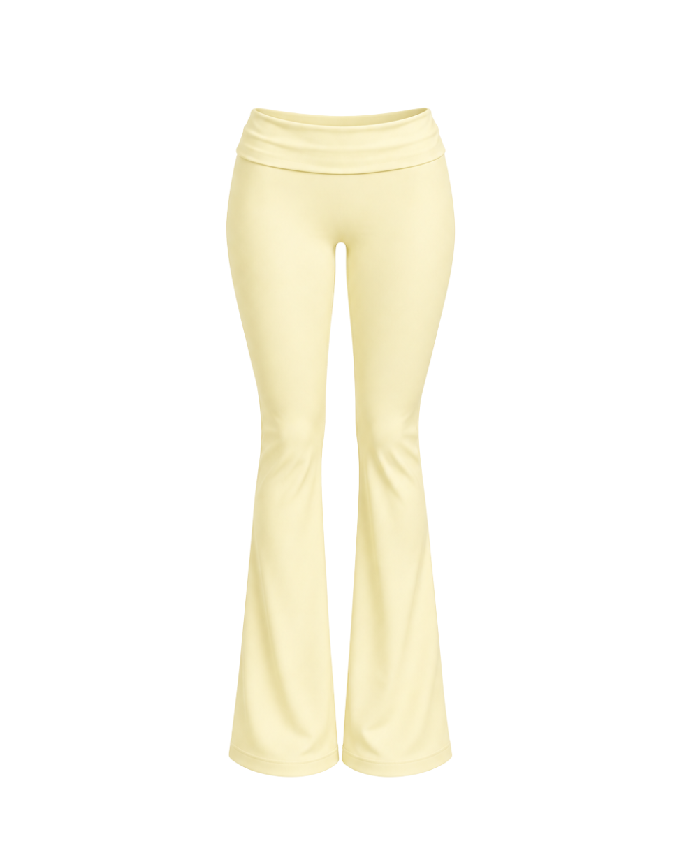 ButterSculpt™ Fold-Over Leggings in Daisy